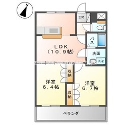 プロニティーＭＡＢＩの物件間取画像